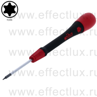 WIHA 267P T2 х 40 Микро-отвёртка PicoFinish® для электро-технических работ, профиль: TORX® T2х40 мм. WI-42475