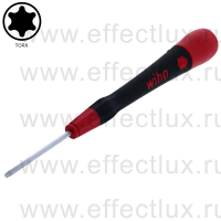 WIHA 267P T8 х 40 Микро-отвёртка PicoFinish® для электро-технических работ, профиль: TORX® T8х40 мм. WI-42481
