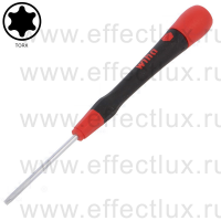 WIHA 267P T10 х 50 Микро-отвёртка PicoFinish® для электро-технических работ, профиль: TORX® T10х50 мм. WI-42483