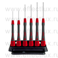 WIHA 263P K6 Набор микро-отвёрток PicoFinish® профиль: HEX, 6 предметов+держатель WI-42992