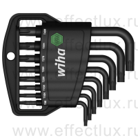 WIHA 363TR H8 Набор укороченных штифтовых ключей TORX® Tamper Resistant в держателе "Classic", T9H-T40H 8 предметов WI-36462