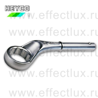 HEYCO 840 27 Ключ гаечный односторонний накидной силовой, размер: SW27, HE-00840002780