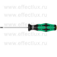 WERA Kraftform Plus 335 SL 3.0 Отвёртка шлицевая, 0.5 x 3.0 x 80 мм. WE-110001