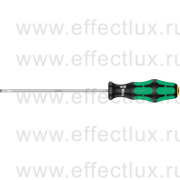 WERA Kraftform Plus 335 SL 4.0 Отвёртка шлицевая, 0.8 x 4.0 x 150 мм. WE-110005