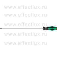 WERA Kraftform Plus 335 SL 4.0 Отвёртка шлицевая, 0.8 x 4.0 x 300 мм. WE-008027