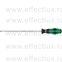 WERA Kraftform Plus 335 SL 5.5 Отвёртка шлицевая, 1.0 x 5.5 x 200 мм. WE-110008