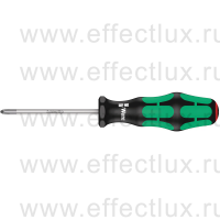 WERA Kraftform Plus 350 PH1 Отвёртка крестовая Phillips PH1х80 мм. WE-008710