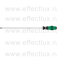 WERA Kraftform Plus 350 PH1 Отвёртка крестовая Phillips PH1х300 мм. WE-008715