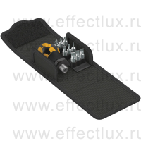 WERA Kraftform Kompakt Stubby ESD 1 Набор бит и короткая антистатическая рукоятка-битодержатель, 10 предметов, PH 00/0/1/2, SL 3.0/4.5/5.5/6.5/8.0 WE-057472