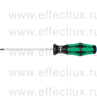 WERA Kraftform Plus 352 2.5 Отвёртка с внешним шестигранником, с шаром, 2.5 x 100 мм. WE-138807
