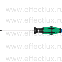 WERA Kraftform Plus 352 3.0 Отвёртка с внешним шестигранником, с шаром, 3.0 x 100 мм. WE-022805