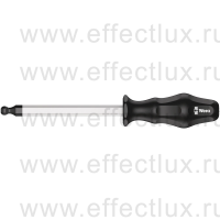 WERA Kraftform Plus 352 12.0 Отвёртка с внешним шестигранником, с шаром, 12.0 x 150 мм. WE-022835