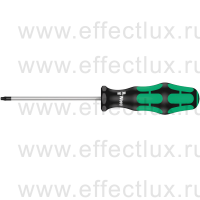 WERA Kraftform Plus 367 TX15 Отвёртка с профилем TORX®, TX 15 x 80 мм. WE-028008
