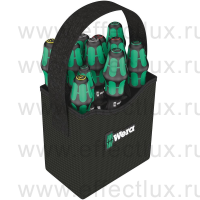 WERA Kraftform 2go 300 набор отвёрток в подсумке SL+PH+PZ+TX, 11 предметов WE-004313
