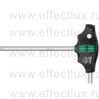 WERA 454 Hex-Plus HF Imperial Отвёртка с внешним шестигранником с Т-образной рукояткой фиксацией и дополнительным коротким рабочим концом, 5/16" x 150 мм. WE-023365