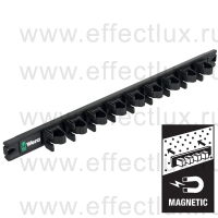 WERA 9611 Магнитный держатель для размещения до 9 отвёрток Kraftform, неукомплектованный WE-136414