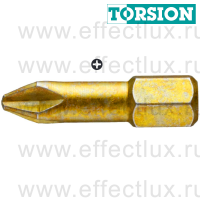 WERA 851/1 TH PH2 Бита торсионная для винтов Phillips, сверхтвёрдая, 1/4" C6.3, PH 2 x 25 мм. WE-056610