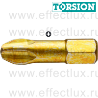 WERA 851/1 TH PH3 Бита торсионная для винтов Phillips, сверхтвёрдая, 1/4" C6.3, PH 3 x 25 мм. WE-056625