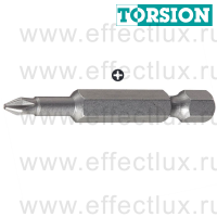WERA 851/4 TZ PH1 Бита торсионная для винтов Phillips, вязко-твёрдая, 1/4" E6.3, PH 1 x 50 мм. WE-059805