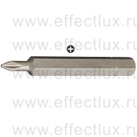 WERA 851/1 Z PH Бита универсальная для винтов Phillips, вязко-твёрдая, 1/4" C6.3, PH 1 x 50 мм. WE-056507