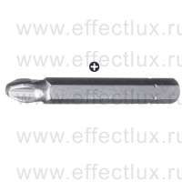 WERA 851/1 Z PH Бита универсальная для винтов Phillips, вязко-твёрдая, 1/4" C6.3, PH 3 x 50 мм. WE-134905