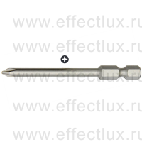 WERA 851/4 Z PH Бита универсальная для винтов Phillips, вязко-твёрдая, 1/4" E6.3, PH 1 x 70 мм. WE-059755