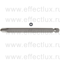 WERA 851/4 Z PH Бита универсальная для винтов Phillips, вязко-твёрдая, 1/4" E6.3, PH 3 x 110 мм. WE-059800