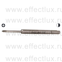 WERA 851/9 C J PH Бита для винтов Phillips твёрдое исполнение, с хвостовиком Halfmoon 4 мм., PH 00 x 64 мм. WE-135271