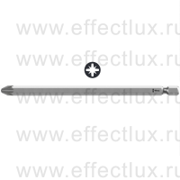 WERA 855/4 Z PZ Бита универсальная для винтов Pozidriv, вязко-твёрдая, 1/4" E6.3, PZ 3 x 89 мм. WE-060043