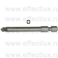 WERA 855/4 PZ/S Бита для винтов PlusMinus Pozidriv/шлиц, вязко-твёрдая 1/4" E6.3, # 2 x 70 мм. WE-059897