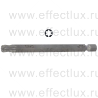 WERA 867/4 TORX® KK TX40 Бита универсальная для винтов TORX® с шариковым наконечником, вязко-твёрдая, 1/4" E6.3, TX 40 x 89 мм. WE-059705