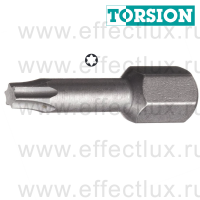 WERA 867/1 TORX® TZ TX15 Бита торсионная для винтов TORX®, вязко-твёрдая, 1/4" C6.3, TX 15 x 25 мм. WE-066308
