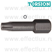 WERA 867/1 TORX® TZ TX20 Бита торсионная для винтов TORX®, вязко-твёрдая, 1/4" C6.3, TX 20 x 25 мм. WE-066310