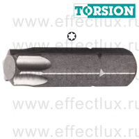 WERA 867/1 TORX® TZ TX40 Бита торсионная для винтов TORX®, вязко-твёрдая, 1/4" C6.3, TX 40 x 25 мм. WE-066320