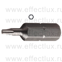 WERA 867/1 Z TORX® TX7 Бита универсальная для винтов TORX®, 1/4" C6.3, TX 7 x 25 мм. WE-066494