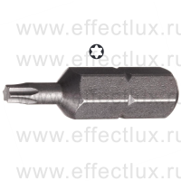 WERA 867/1 Z TORX® TX9 Бита универсальная для винтов TORX®, 1/4" C6.3, TX 9 x 25 мм. WE-066496