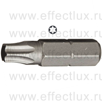 WERA 867/1 Z TORX® TX27 Бита универсальная для винтов TORX®, 1/4" C6.3, TX 27 x 25 мм. WE-066489