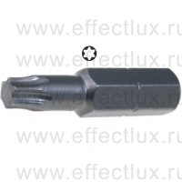 WERA 867/2 Z TORX® TX25 Бита универсальная для винтов TORX®, вязко-твёрдая, 5/16" C 8, TX 25 x 35 мм. WE-066900