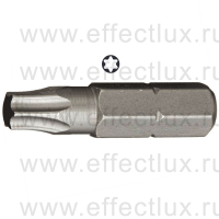 WERA 867/2 Z TORX® TX27 Бита универсальная для винтов TORX®, вязко-твёрдая, 5/16" C 8, TX 27 x 35 мм. WE-066902