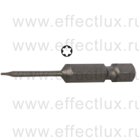 WERA 867/4 Z TORX® TX2 Бита универсальная для винтов TORX®, вязко-твёрдая, 1/4" E6.3, TX 2 x 50 мм. WE-135201
