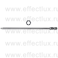 WERA 867/4 Z TORX® TX10-152 Бита универсальная для винтов TORX®, вязко-твёрдая, 1/4" E6.3, TX 10 x 152 мм. WE-060196
