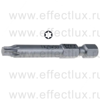 WERA 867/4 Z TORX® TX25-50 Бита универсальная для винтов TORX®, вязко-твёрдая, 1/4" E6.3, TX 25 x 50 мм. WE-060135