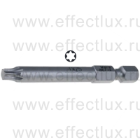 WERA 867/4 Z TORX® TX25-70 Бита универсальная для винтов TORX®, вязко-твёрдая, 1/4" E6.3, TX 25 x 70 мм. WE-060115