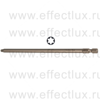 WERA 867/4 Z TORX® TX25-152 Бита универсальная для винтов TORX®, вязко-твёрдая, 1/4" E6.3, TX 25 x 152 мм. WE-060199
