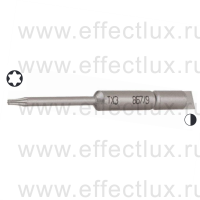 WERA 867/9 C TORX® TX3 Бита для винтов TORX® твёрдое исполнение, с хвостовиком Halfmoon 4 мм., TX 3 x 44 мм. WE-135222