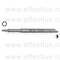 WERA 867/9 C TORX® TX5-64 Бита для винтов TORX® твёрдое исполнение, с хвостовиком Halfmoon 4 мм., TX 5 x 64 мм. WE-345032