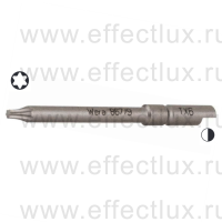 WERA 867/9 C TORX® TX6 Бита для винтов TORX® твёрдое исполнение, с хвостовиком Halfmoon 4 мм., TX 6 x 44 мм. WE-345350