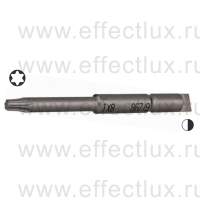 WERA 867/9 C TORX® TX8 Бита для винтов TORX® твёрдое исполнение, с хвостовиком Halfmoon 4 мм., TX 8 x 44 мм. WE-345026