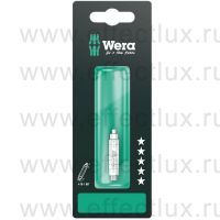 WERA 9507 SB Универсальный бит в SB упаковке 4-in-1 Bit 2, 2.5; 5; 6 mm x TX 25 x 37 мм. WE-073202