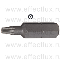 WERA 867/1 Z TORX® BO TX10 Бита универсальная для винтов TORX® с отверстием, 1/4" C6.3, TX 10 x 25 мм. WE-066500